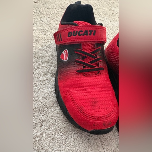Kids Red Ducati Sneakers - Picture 5 of 11